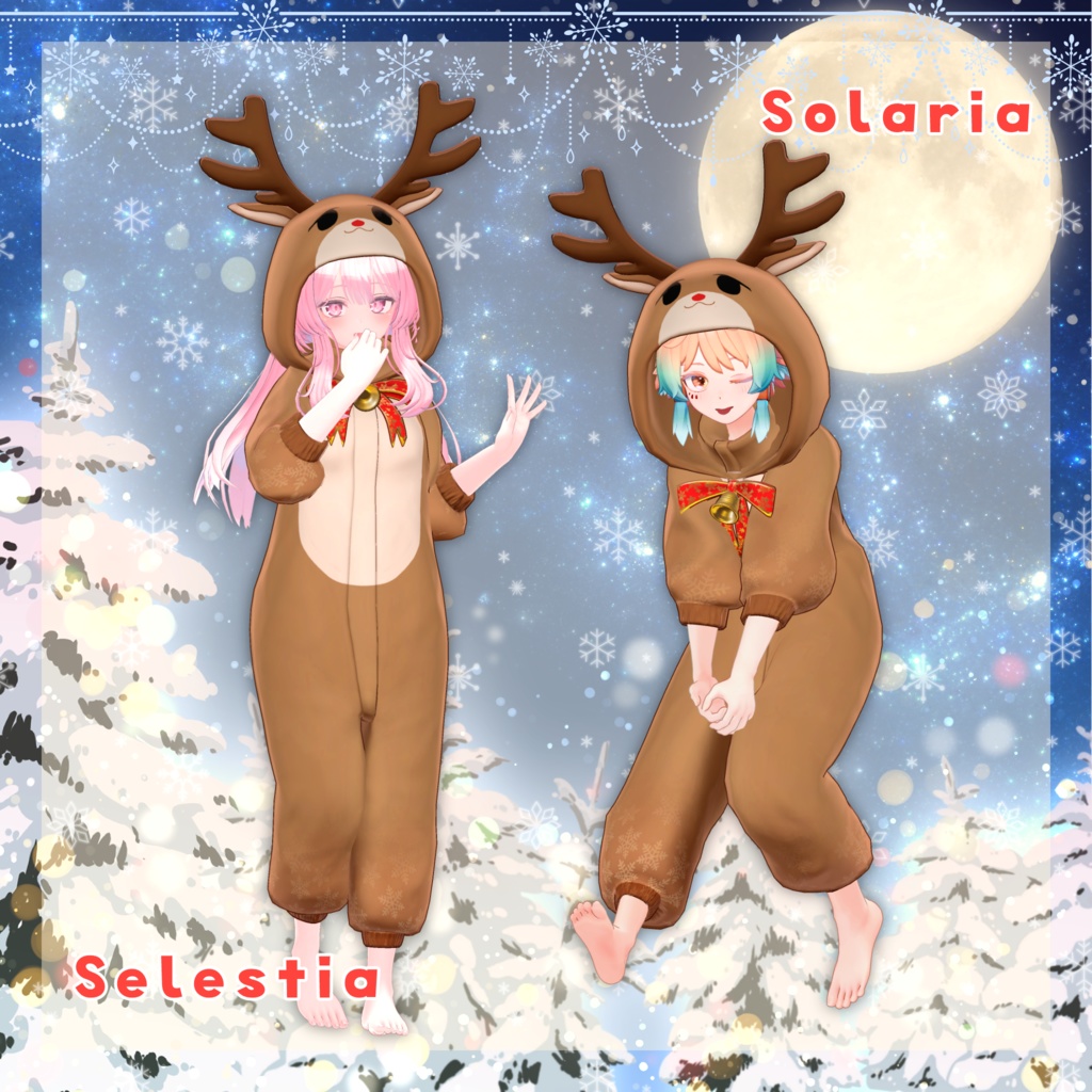 【39アバター対応】トナカイでTonight【VRC想定】