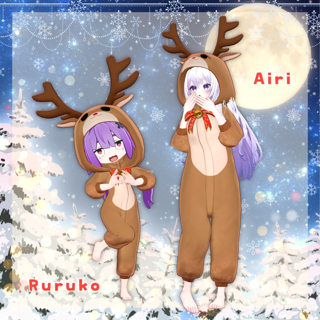 【39アバター対応】トナカイでTonight【VRC想定】