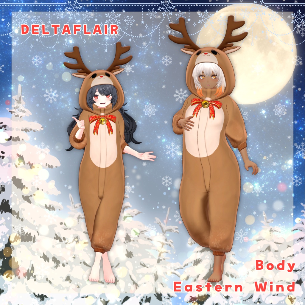 【39アバター対応】トナカイでTonight【VRC想定】