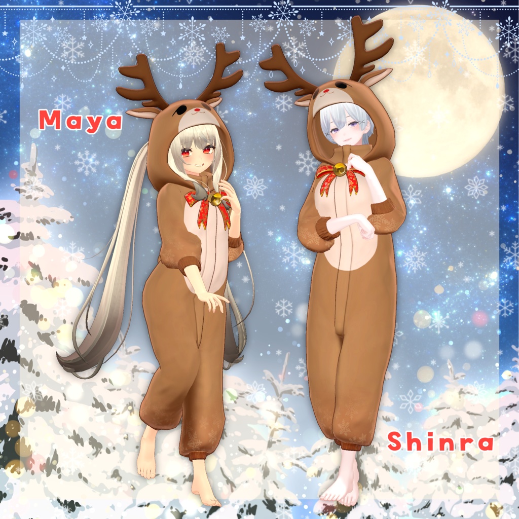 【39アバター対応】トナカイでTonight【VRC想定】