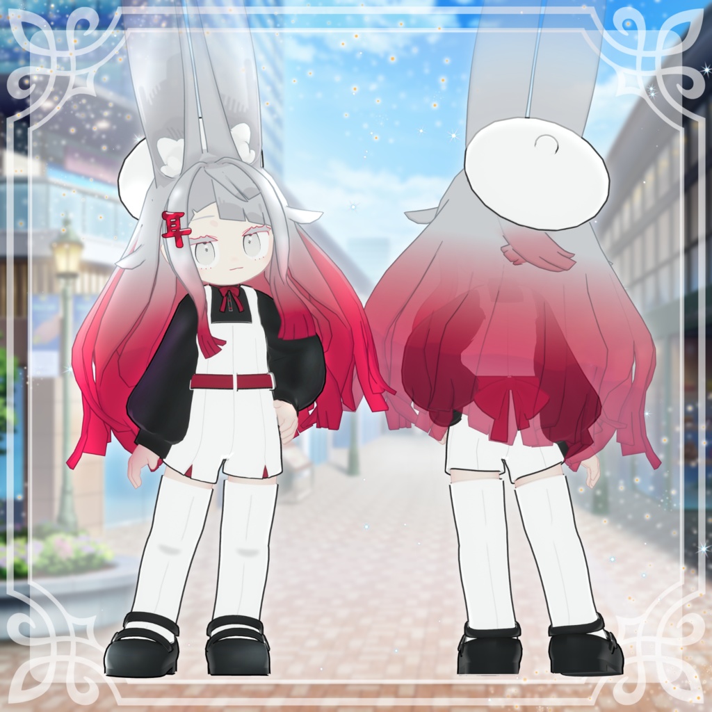 【4アバター対応】おしゃまさんの休日【VRC想定】