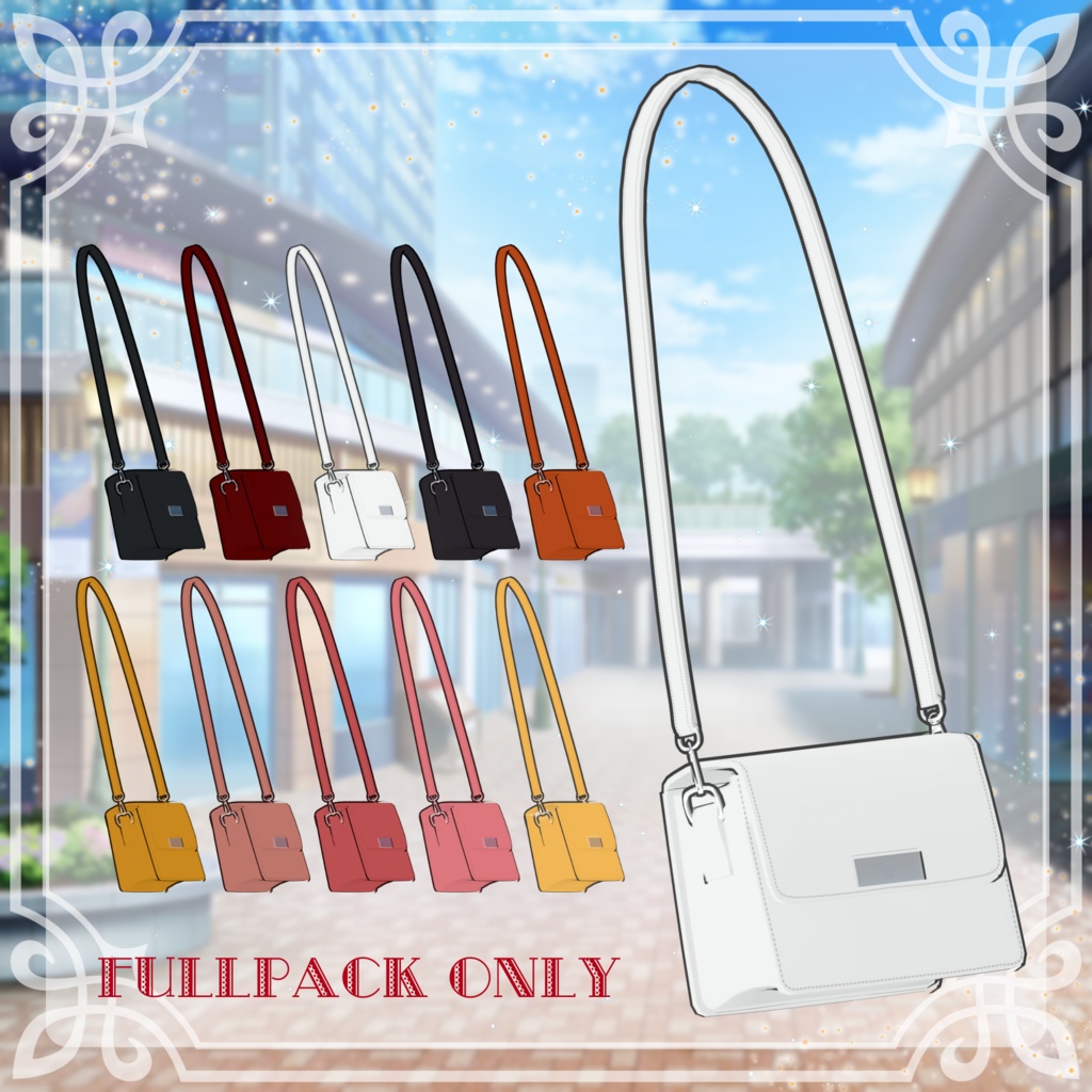 【4アバター対応】おしゃまさんの休日【VRC想定】