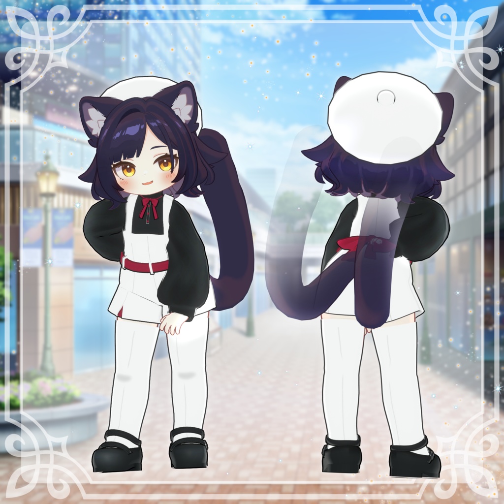 【4アバター対応】おしゃまさんの休日【VRC想定】