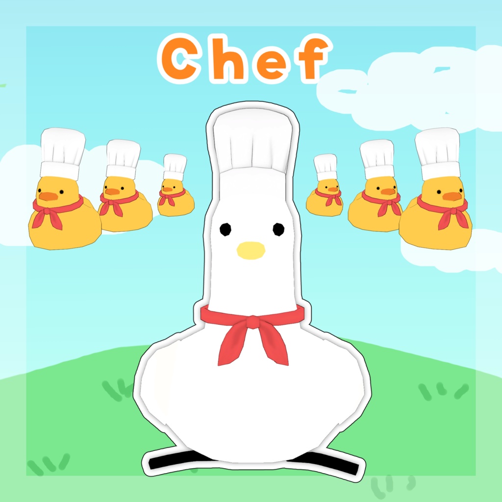 【niwatori ahiru専用】niwatori ahiru衣装パック【VRC想定】