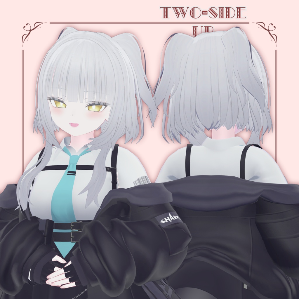 【13アバター対応】Two-Side Up【VRC想定】