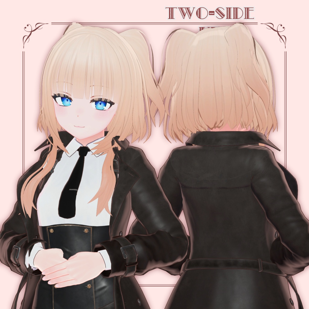 【13アバター対応】Two-Side Up【VRC想定】