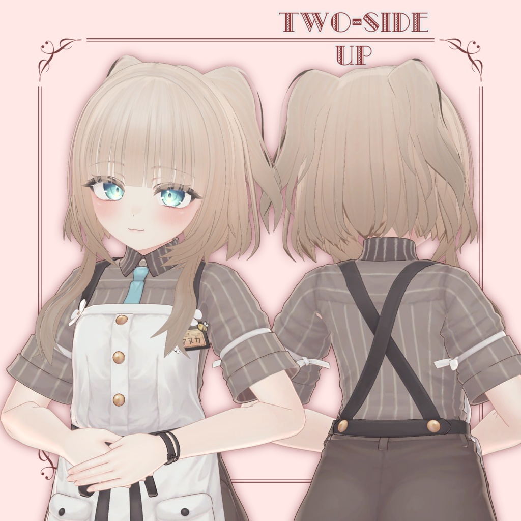 【13アバター対応】Two-Side Up【VRC想定】