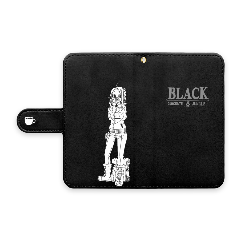黒のコンクリートジャングル