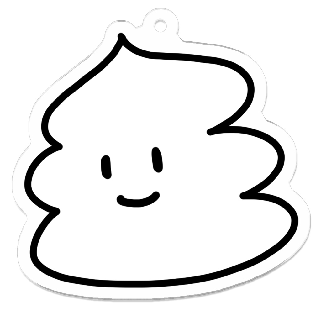 うんちくんNo.1 アクリルキーホルダー