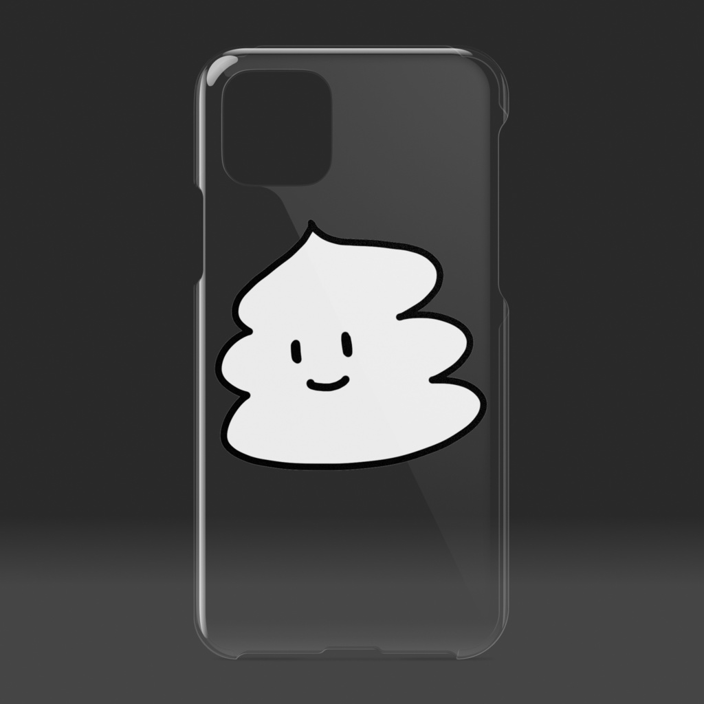 うんちくんNo.1/iPhoneクリアケース