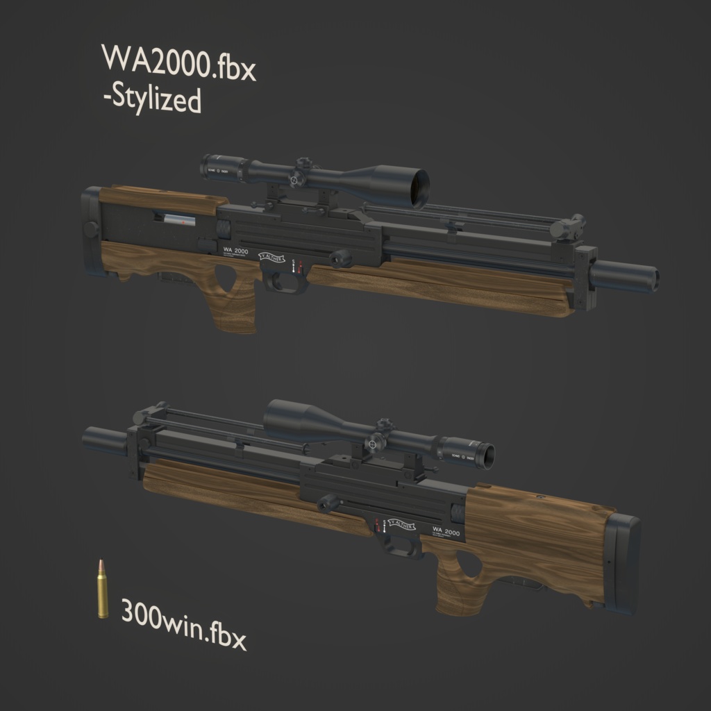 VRC WA2000 スナイパーライフル VN3ライセンス版