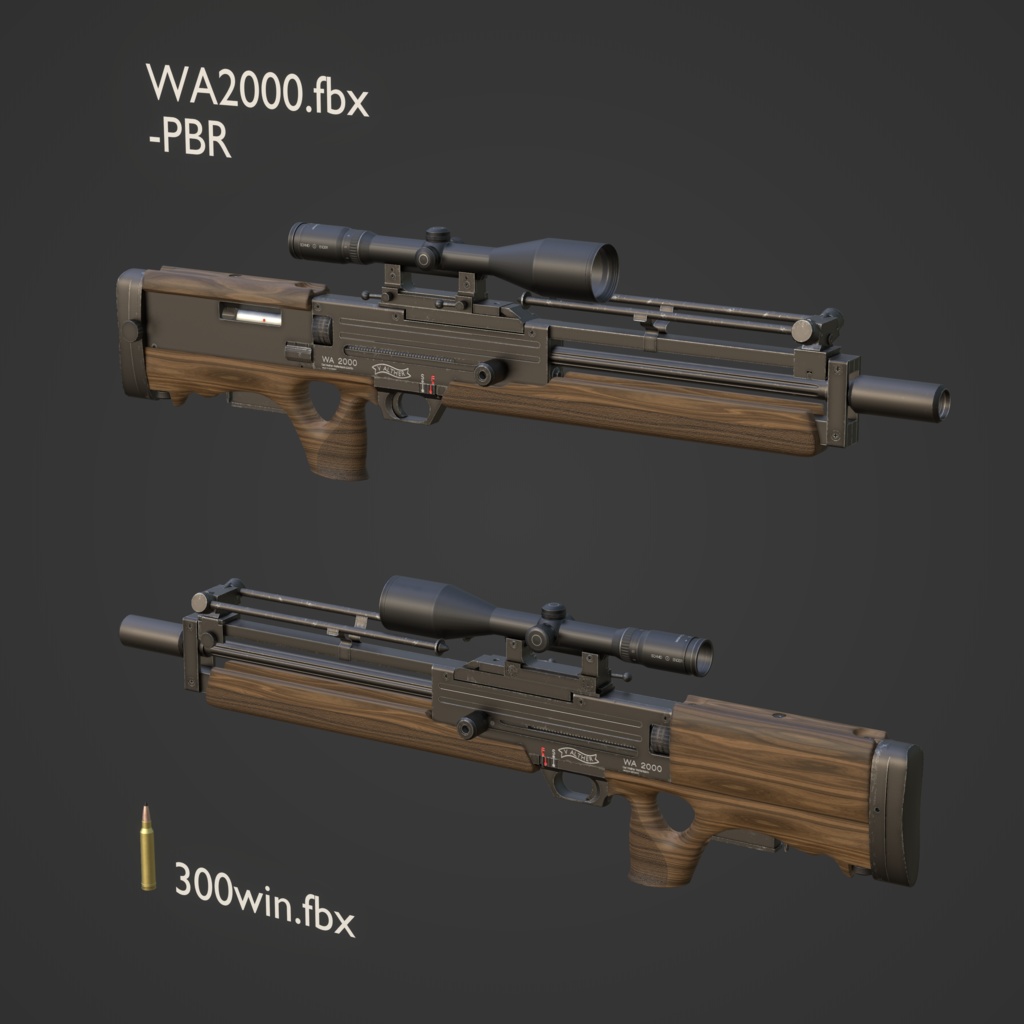 VRC WA2000 スナイパーライフル VN3ライセンス版