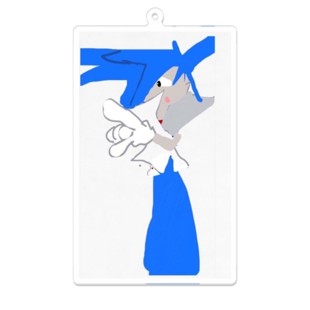 INABAGLORY アクリルキーホルダー