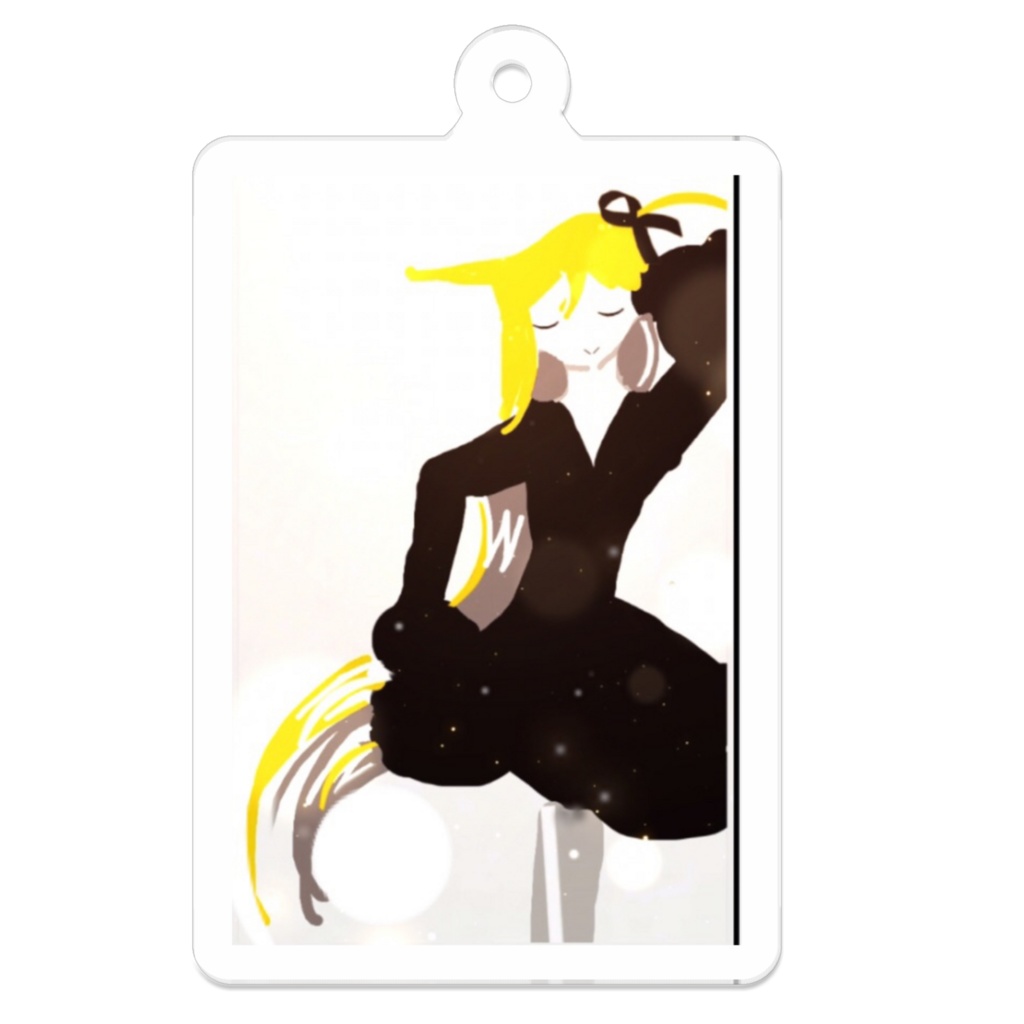 RAHO SWEET HEART アクリルキーホルダー - 50 x 50 (mm)