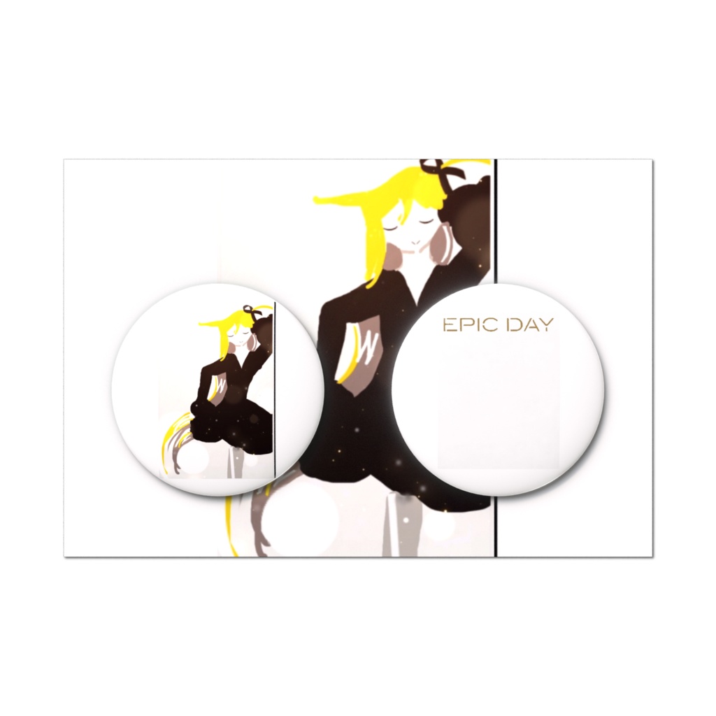 RAHO SWEET HEART 缶バッジセット - 2個セット