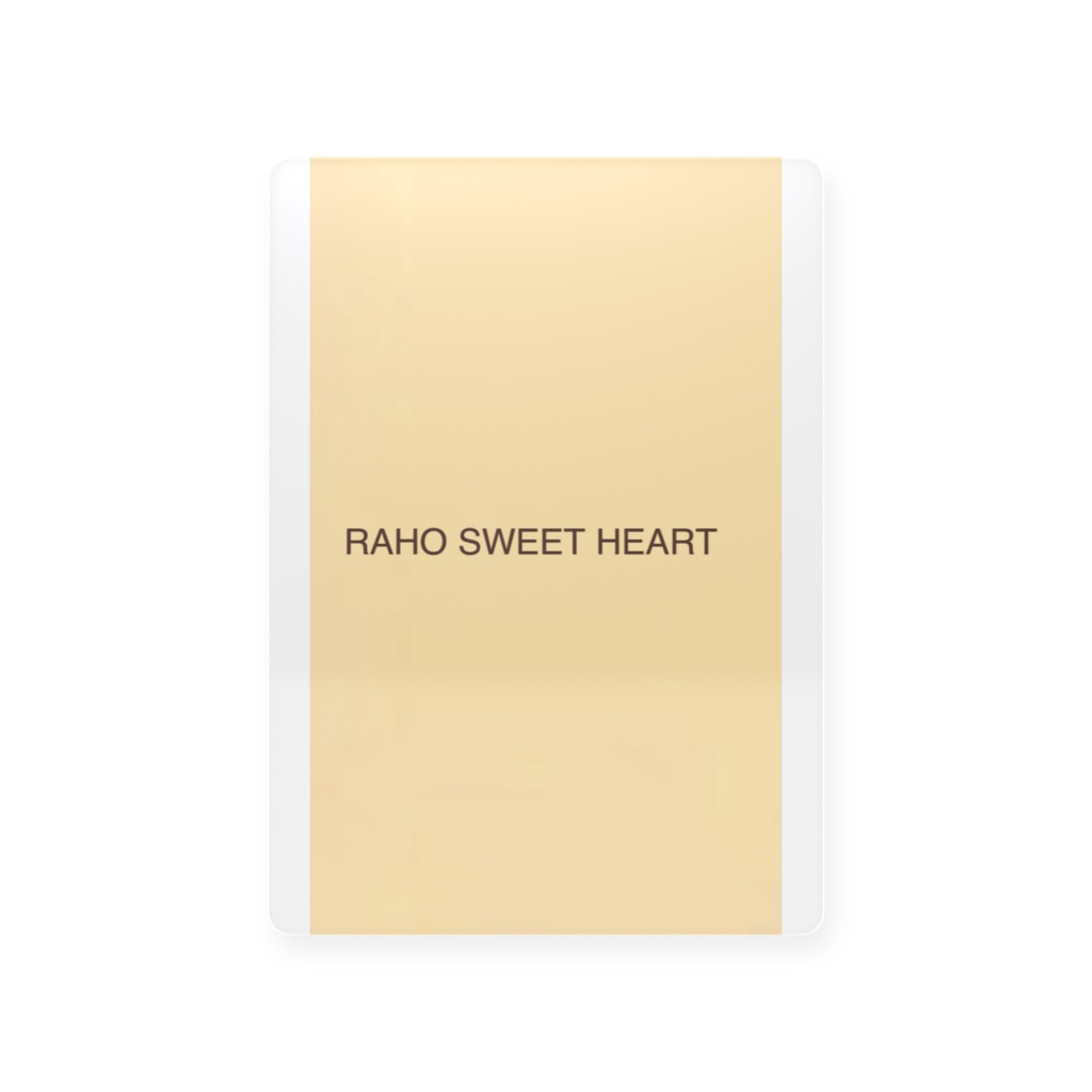 RAHO SWEET HEART トレーディングカード - 縦