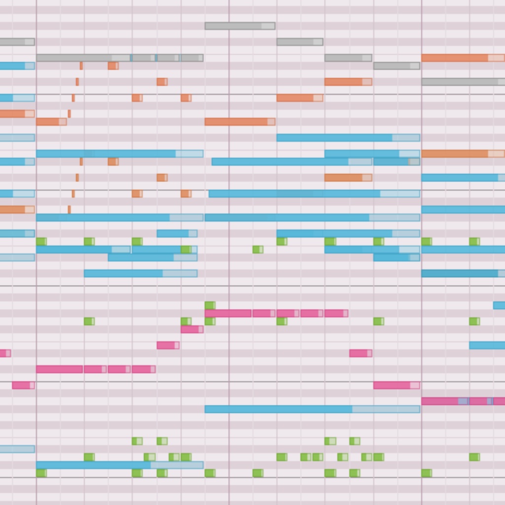 【DTM】青春学園系アニソン楽曲の「MIDI & Stem」