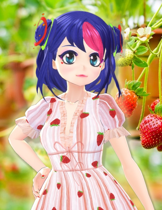 Kawaii Strawberry Dress