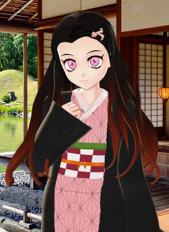 Demon Slayer: Kimetsu no Yaiba Nezuko Cosplay Set