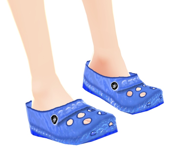 "Axsoles" Croc-type Shoe for VRoid 