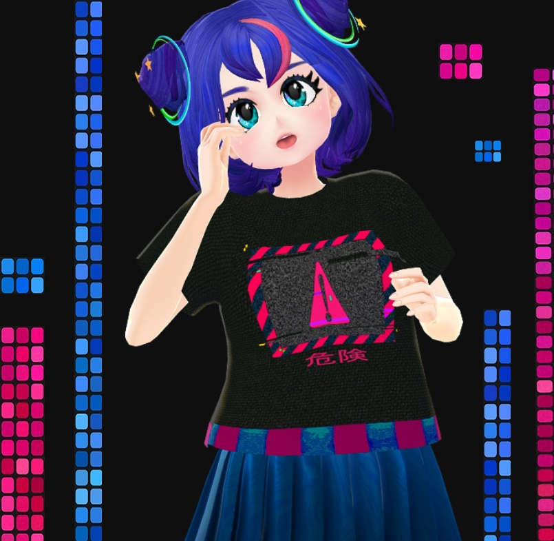 "Warning!" Glitch Outfit