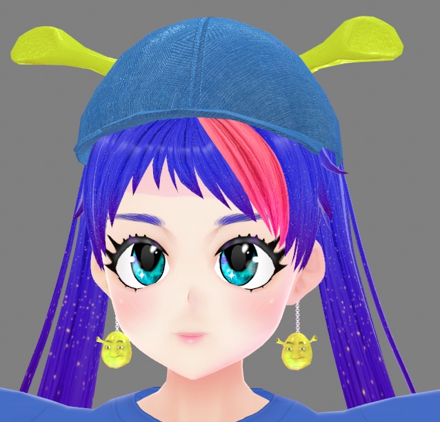 UniVRM Ogre Baseball Cap (Atelier Mahoulotl SHREKONING Collection)