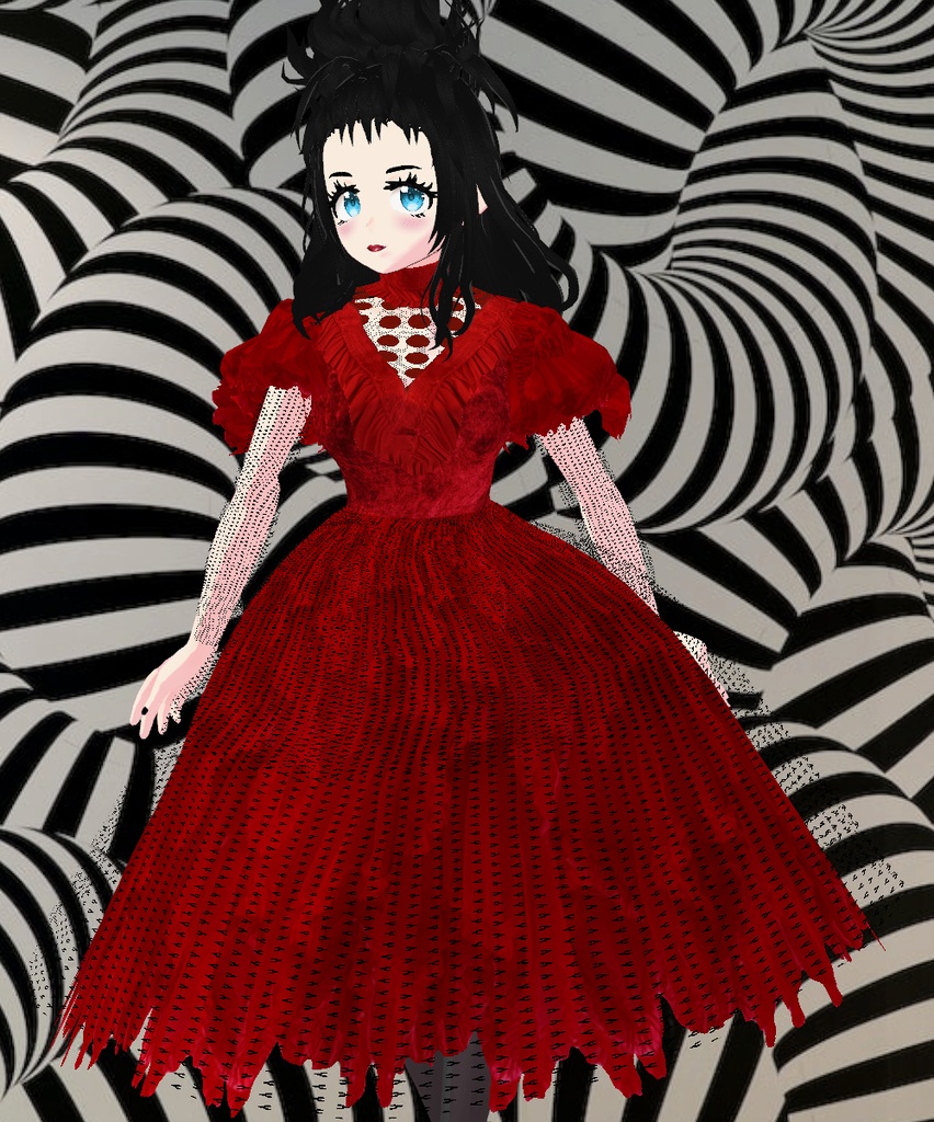 Lydia Halloween Cosplay Kit for VRoid Studio