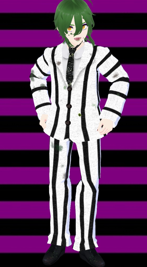 Unisex Bio-Exorcist Halloween Cosplay Kit for VRoid Studio