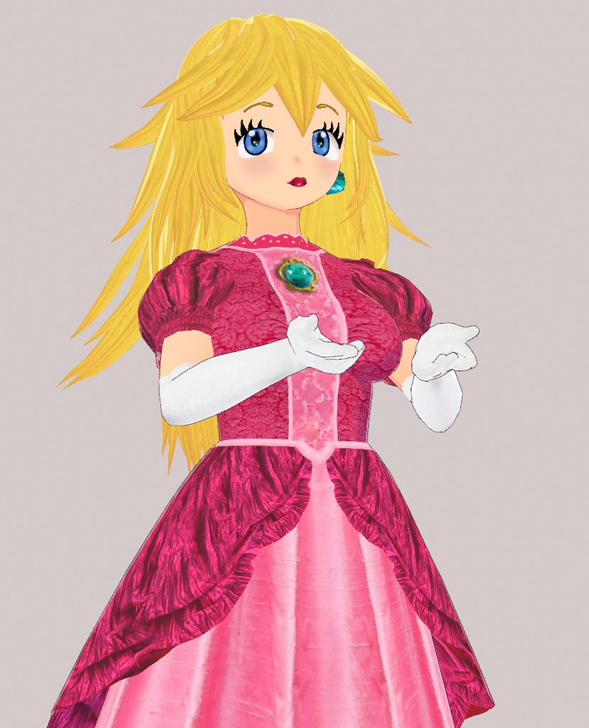 Super Mushroom Princess Cosplay Kit for Vroid Studio