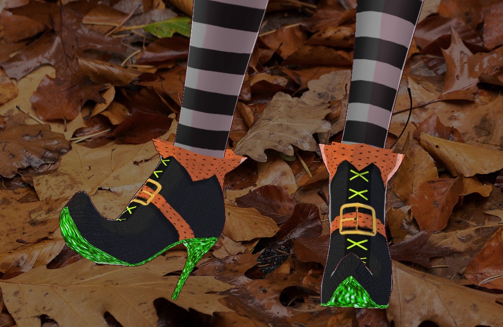 Whimsical Witch Boots for Vroid Studio