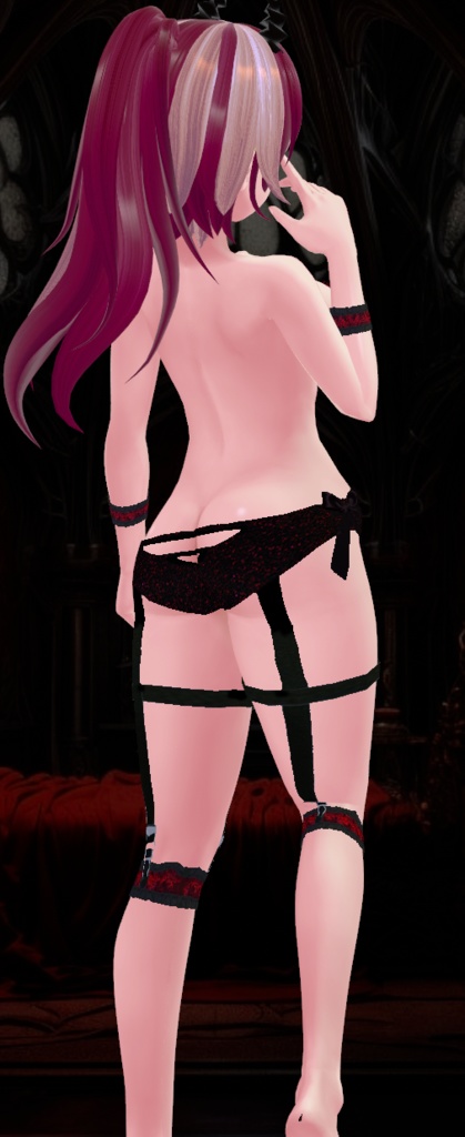 Luxe Lace Bodysuit Lingerie Set for Vroid