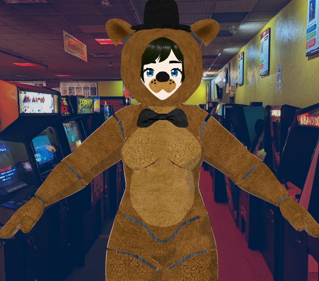 Pizza Bear Cosplay Kit for Vroid Studio