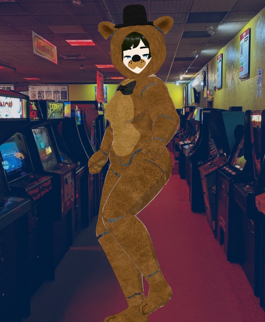 Pizza Bear Cosplay Kit for Vroid Studio