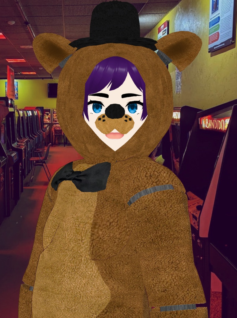 Pizza Bear Cosplay Kit for Vroid Studio