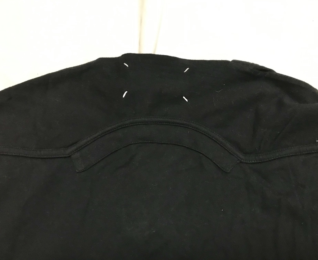 マルジェラTシャツ 再構築ブラック