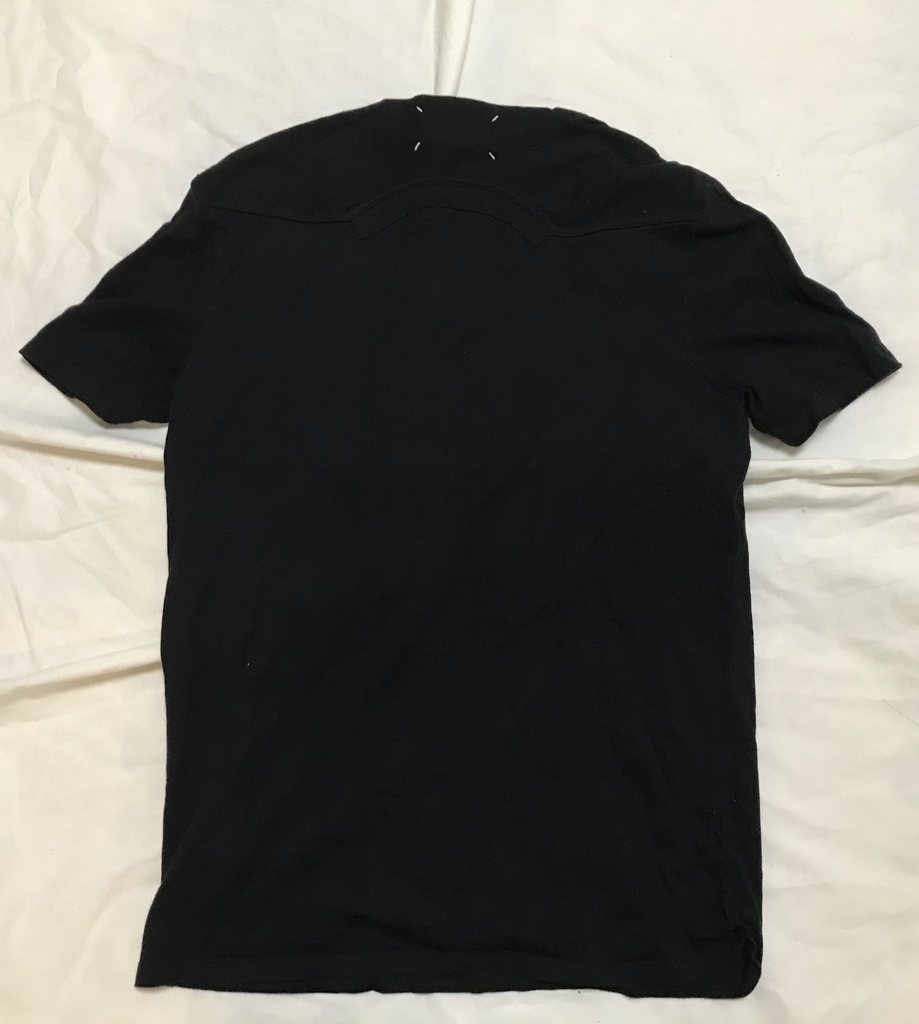 マルジェラTシャツ 再構築ブラック