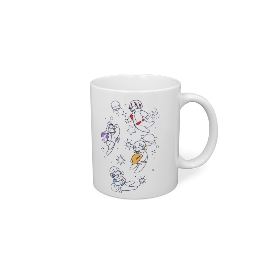 あたおかﾁｬﾝ 宇宙マグカップ