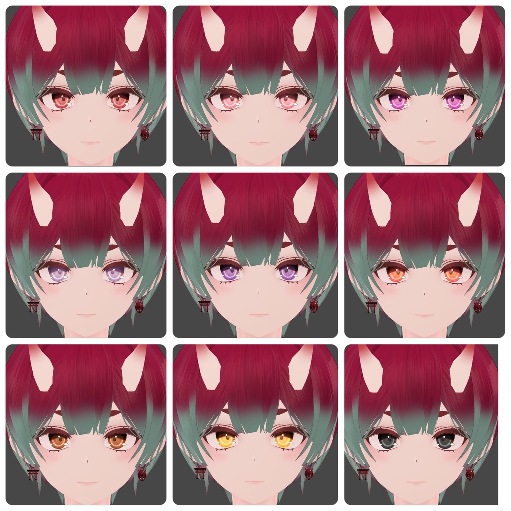 【余波対応】 #HoneyAmbroid EYEtexture