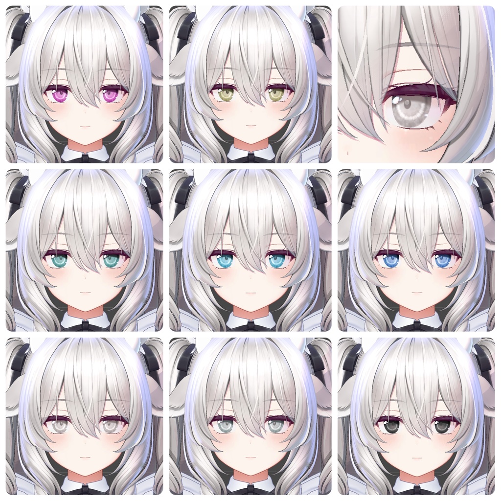 【ミルティナ】EYEテクスチャ【17色】/EYE texture