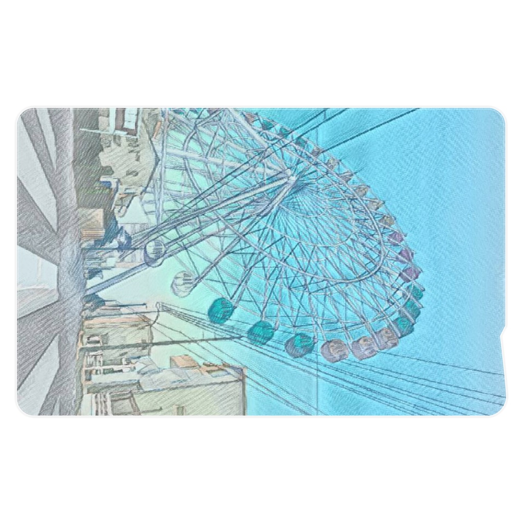 青空観覧車　ＩＣカードステッカー
