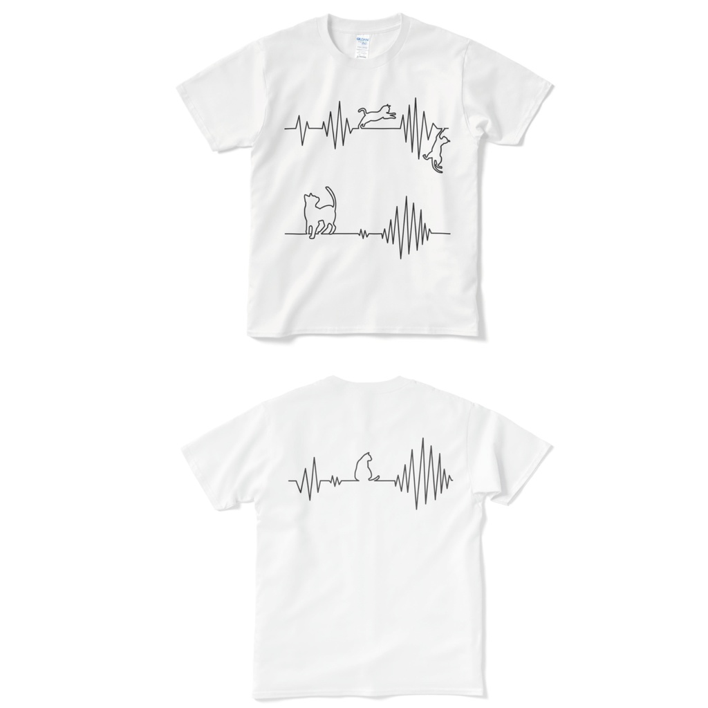 ねこ 心音(両面)