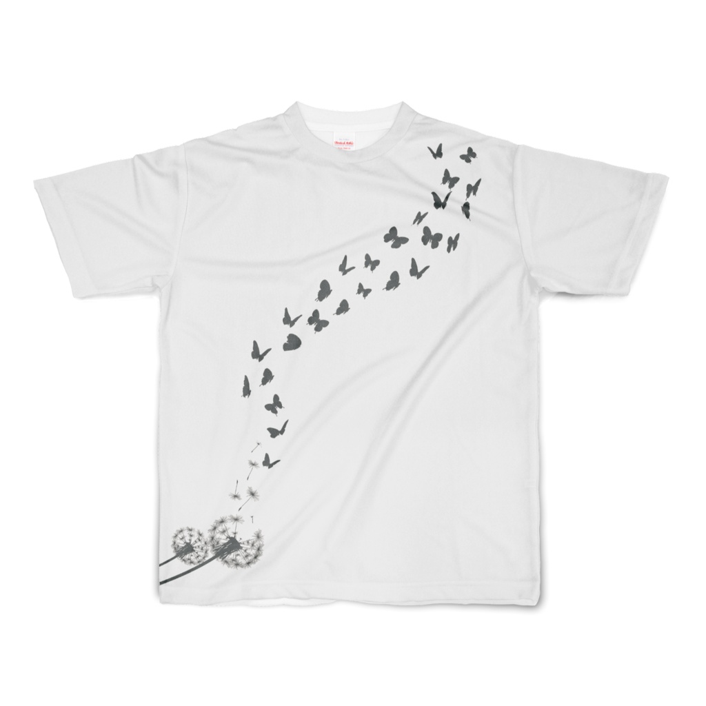 蝶々　タンポポ（Ｔシャツ）
