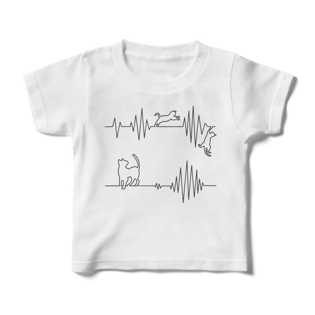 子供服　キッズ　Ｔシャツ　ねこ　心音