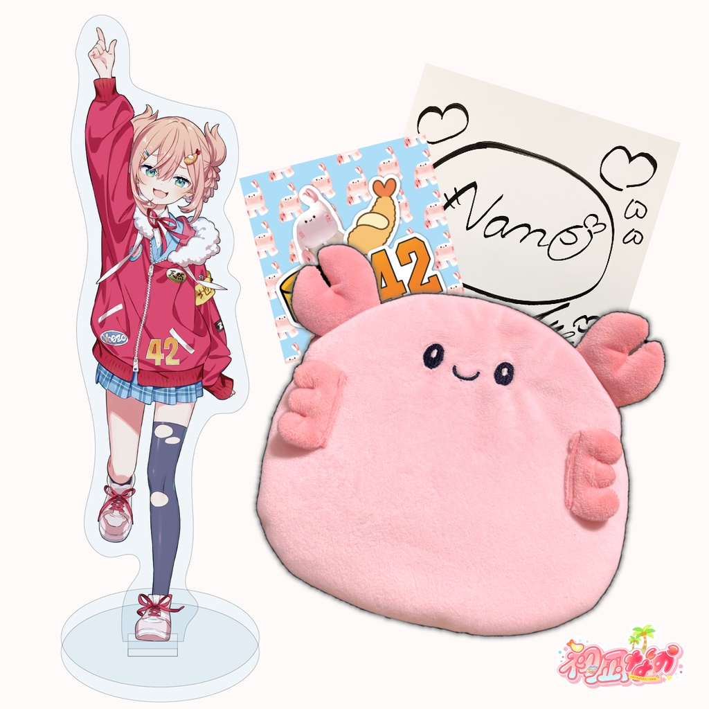 初凪なの1stグッズコンプリートセット【数量限定・サイン付】