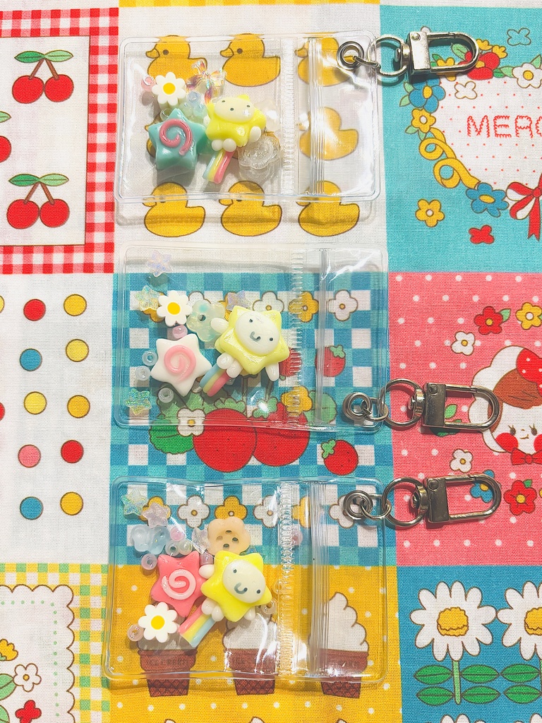 PVC入りチャーム　ほしがたのこ