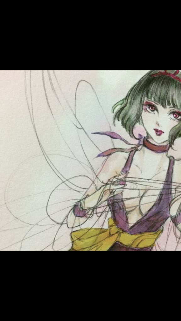 犬夜叉【逆髪の結羅】イラスト