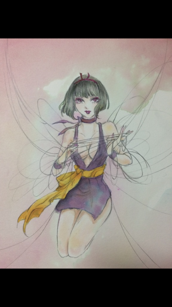 犬夜叉【逆髪の結羅】イラスト