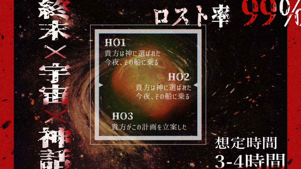 CoC6th『カルドーサよりIをこめて』