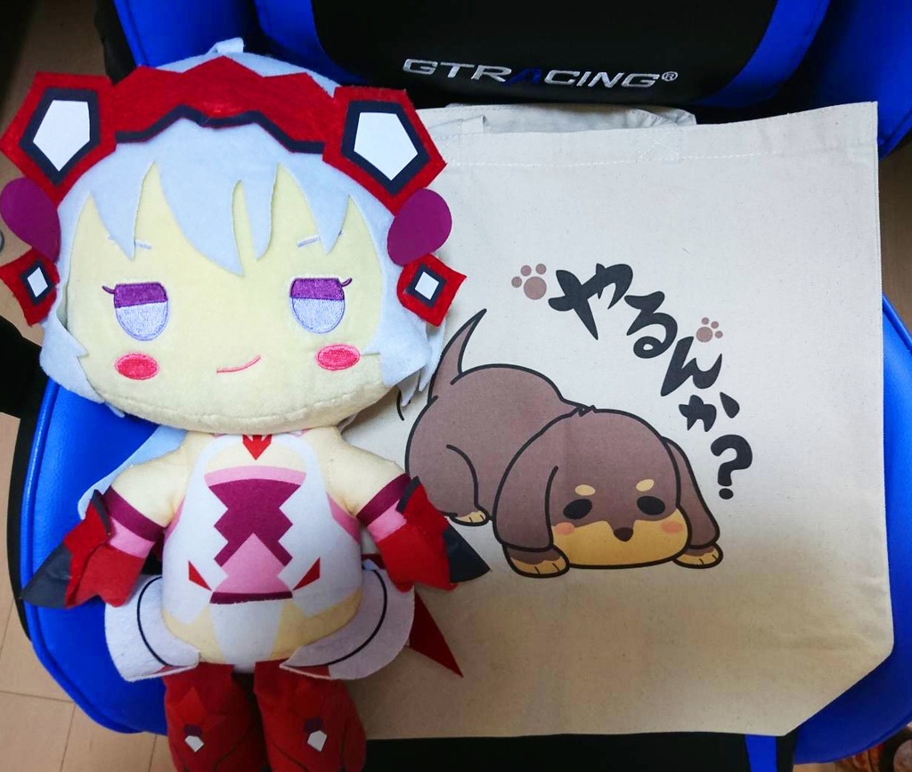 イキリ犬トートバッグ