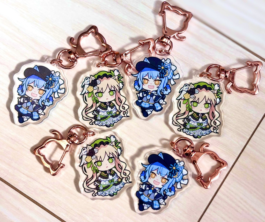 【まのさば】シェリー＆ハンナアクキー